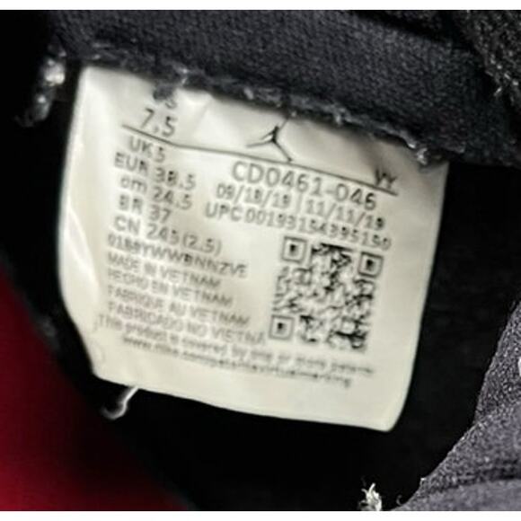 Women's Nike Air Jordan 1 High OG "UNC to Chicago" Sneakers Size 7.5 - Picture 6 of 6